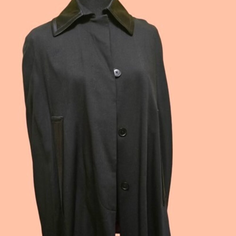 Tuxedo Poncho/Cape